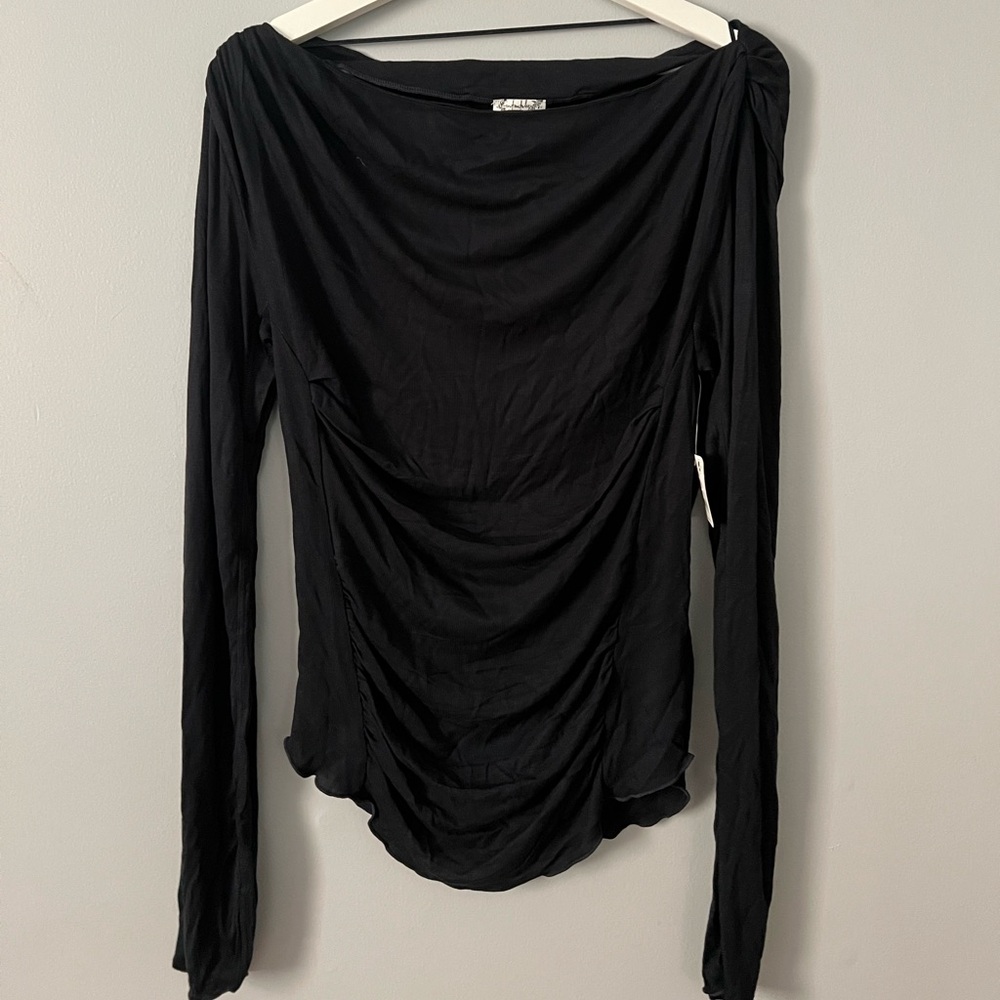 Free People Black long sleeve